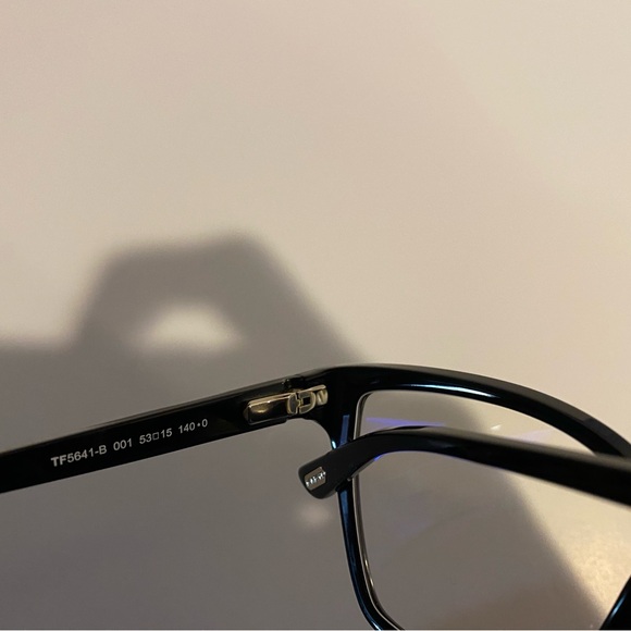 Tom Ford Black Cat Eye Eyeglasses NWOT - Picture 4 of 8